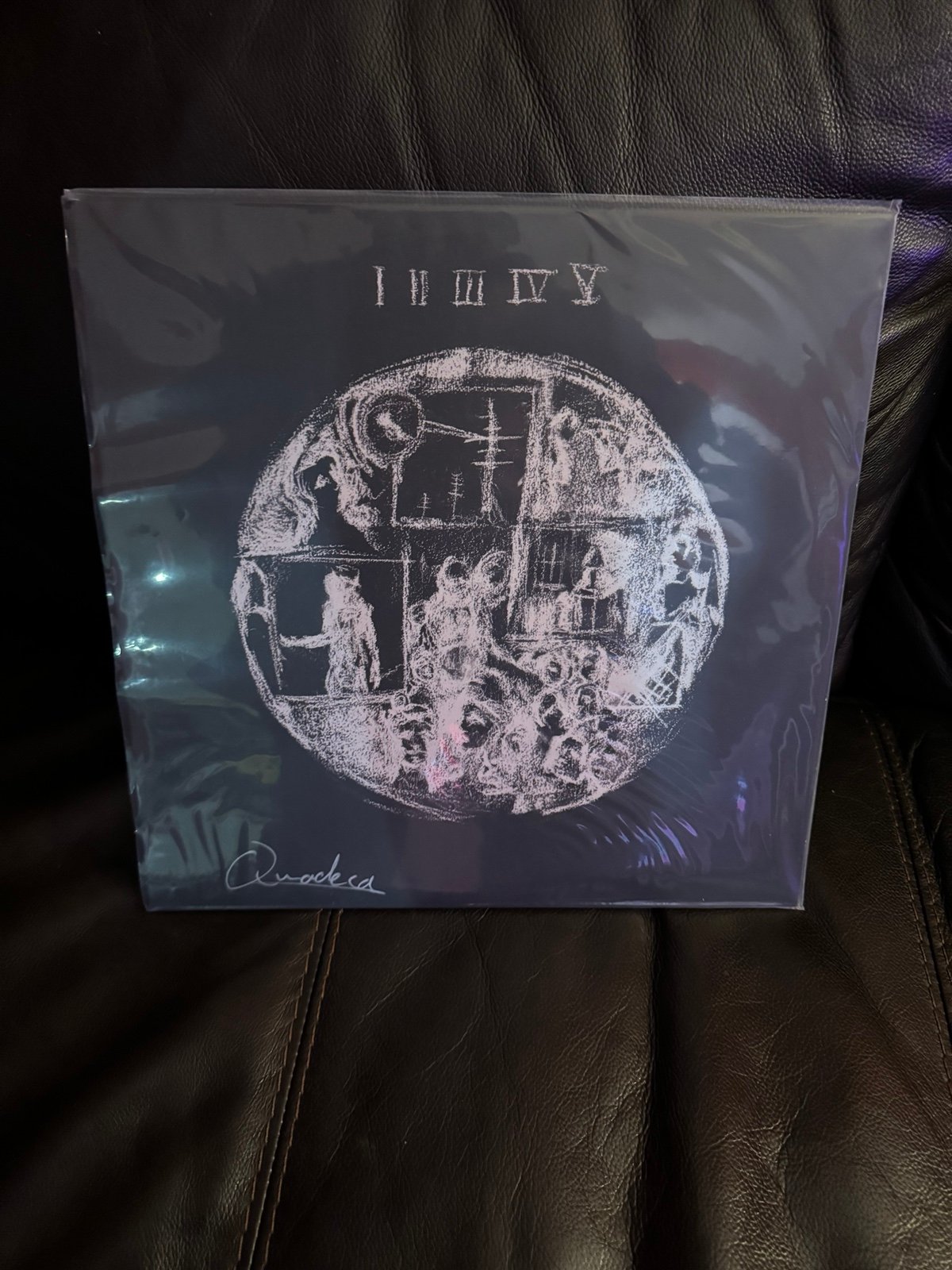 Quadeca - SCRAPYARD (Black & White Limited Vinyl SIGNED)
