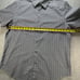 Robert Graham Shirt Mens M Blue White Floral Geometric Classic Short Sleeve