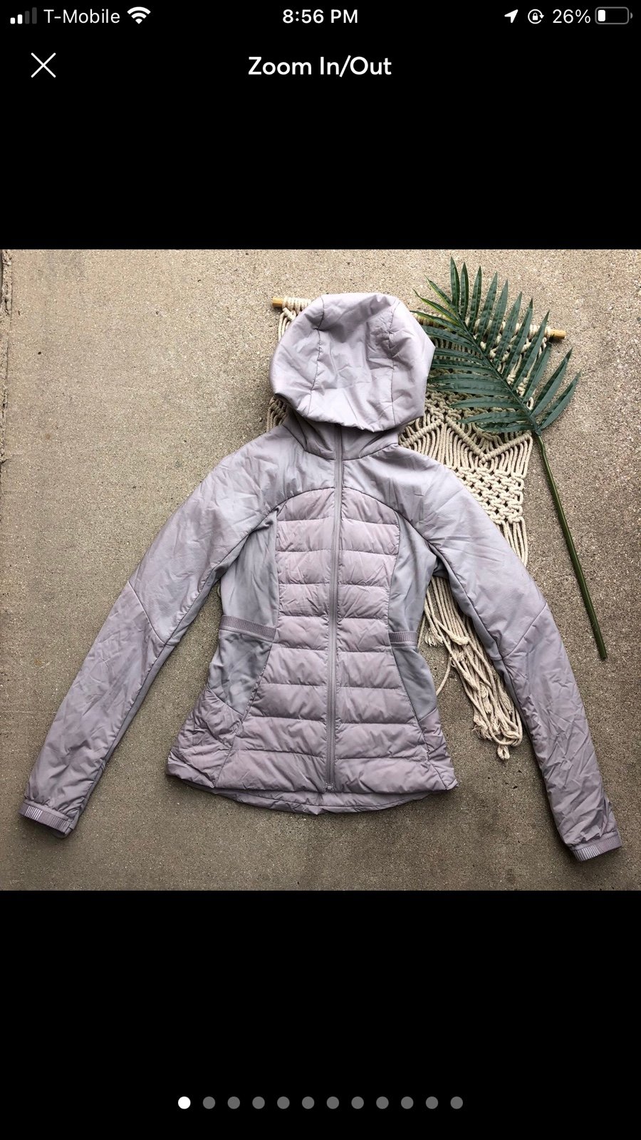 Lululemon Down For It All Jacket Size 4