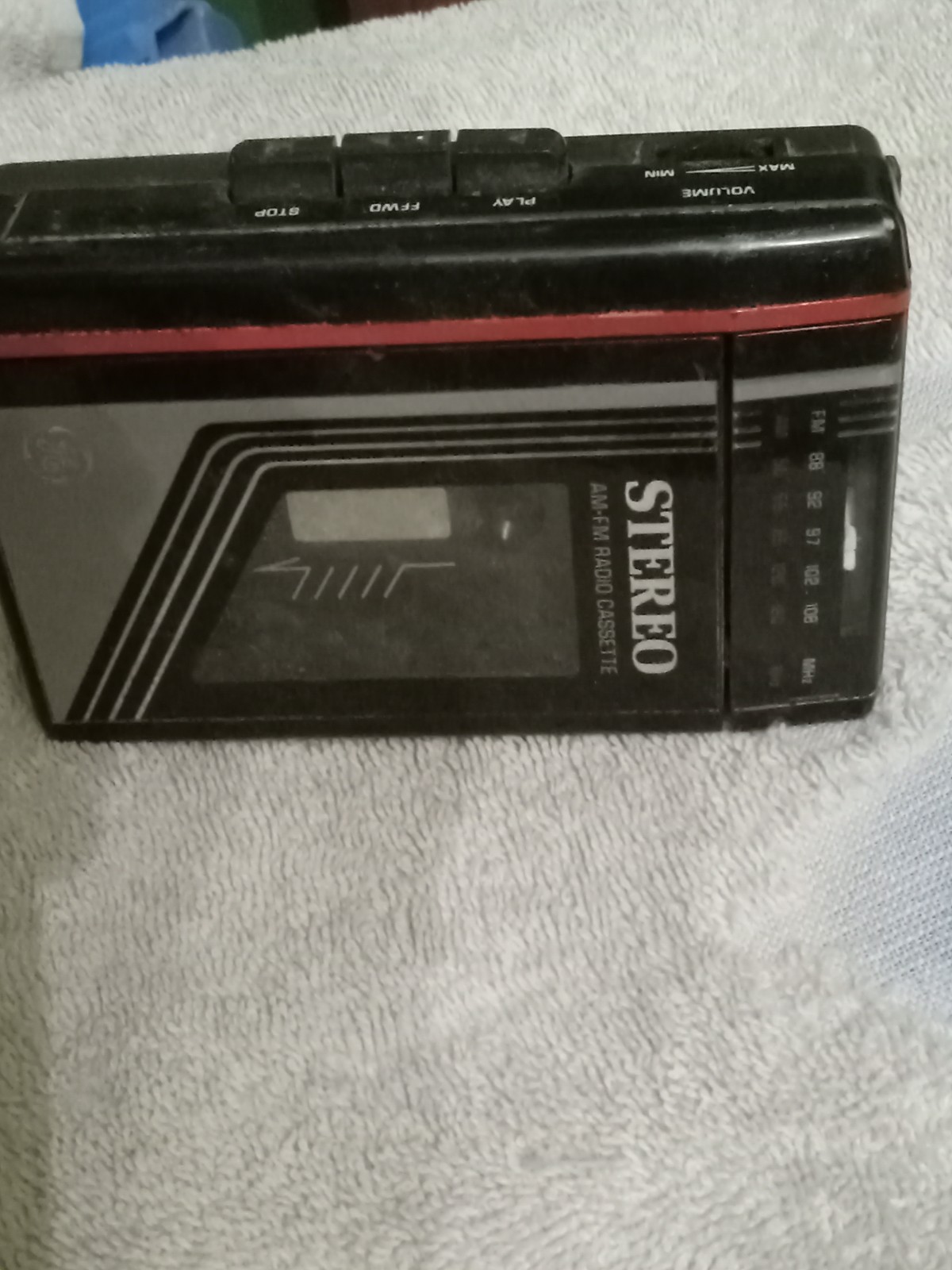 Vintage tape player