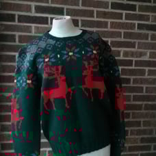 Byford Vintage Christmas Wool Sweater