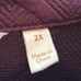 Soft Surroundings Women's Jacquard Dorothy Pullover in Merlot size 2X