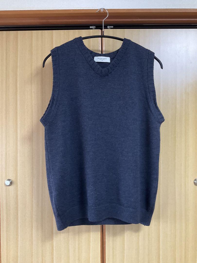 2025年新作 MOONCASTLE WOOL HEAVY WEIGHT VEST (M2301) Vest トップス