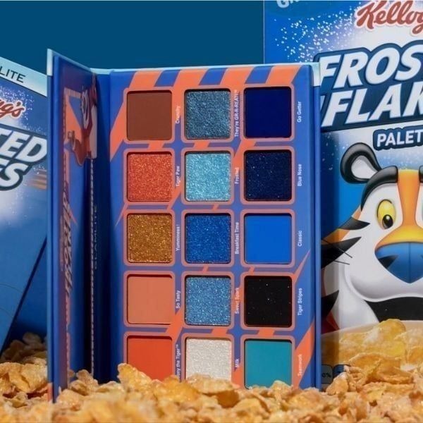 Glamlite X Kellogg's Frosted Flakes Eyeshadow Palette