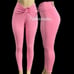 Victoria’s Secret Pink Active high Waist Full Length Ruched V leggings Pink XL