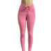Victoria’s Secret Pink Active high Waist Full Length Ruched V leggings Pink XL
