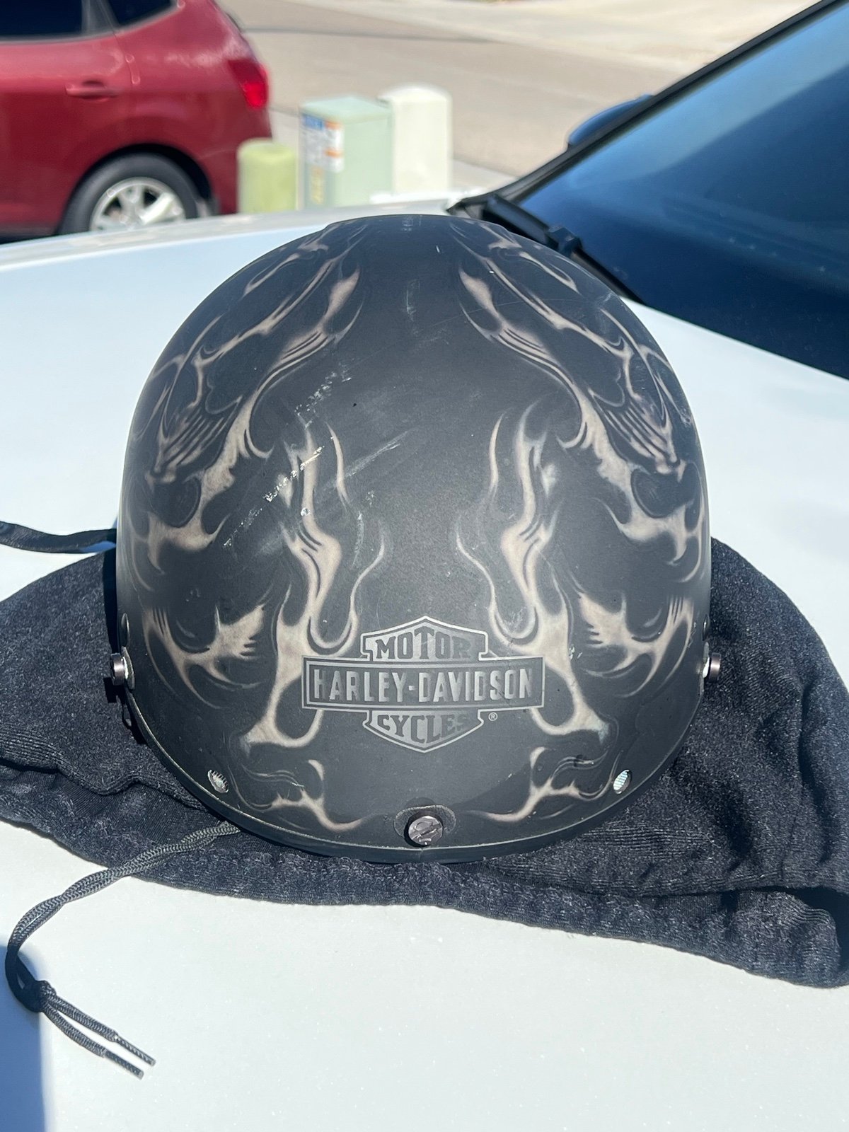 Harley Davidson Low Profile Half Helmet LG