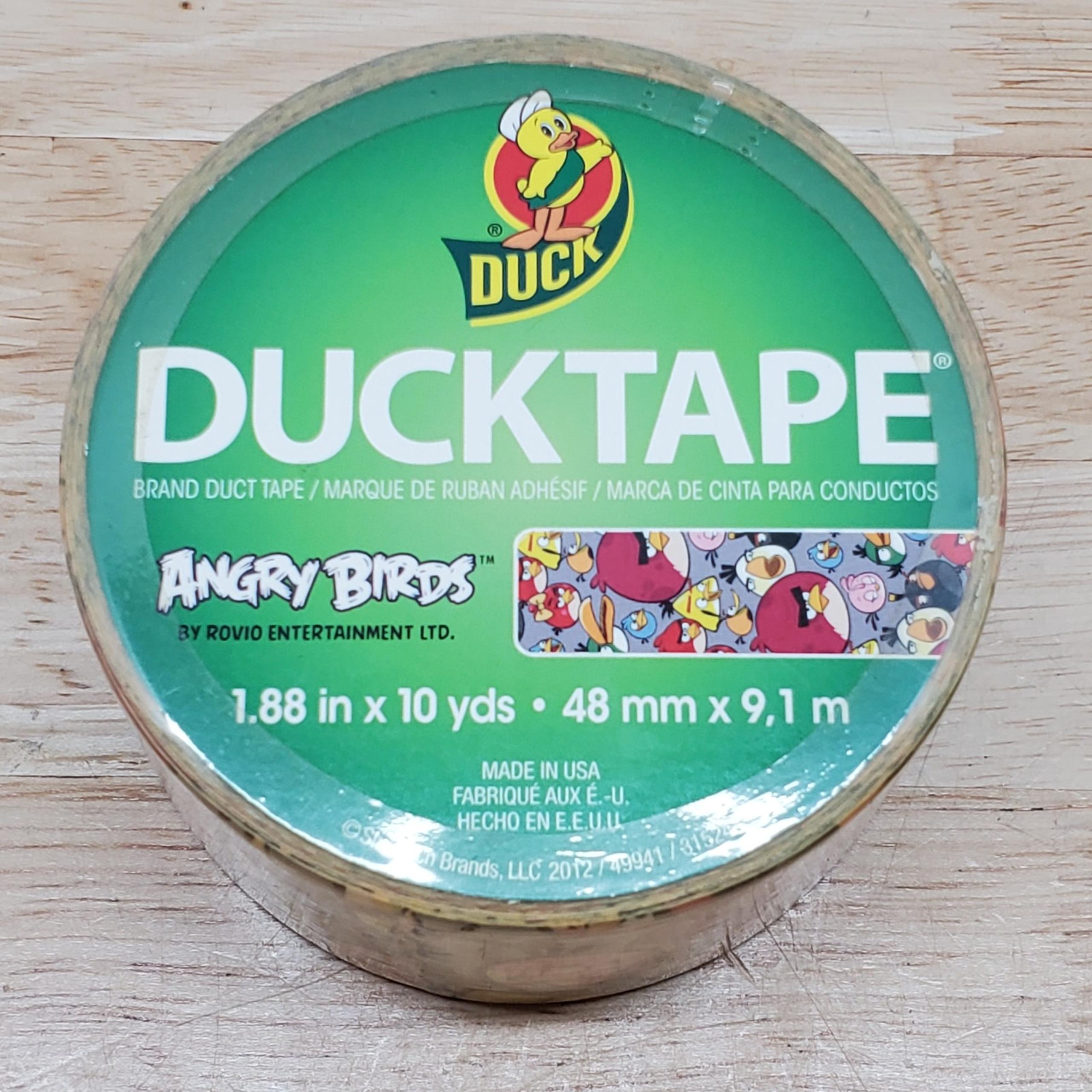 New Angry Birds Duck Tape 1.88 In X 10 Yards Roll Discontinued Rare Duct Craft