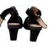 Steel Toed Jeffrey Campbell Western Suede Booties Size 7.5