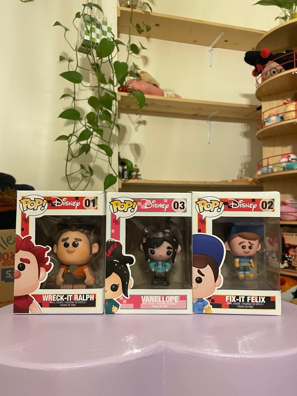 Wreck-It Ralph funko pop set