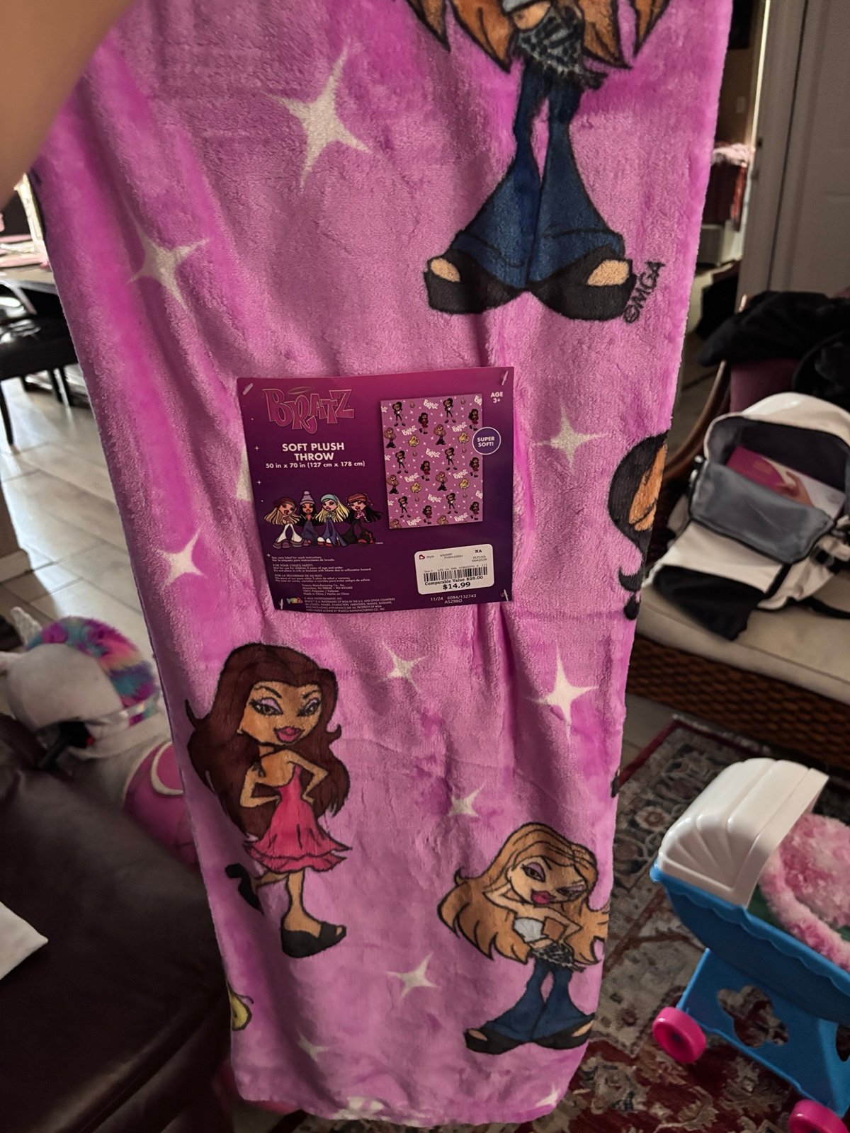 bratz blanket
