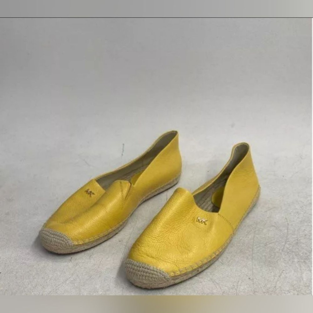 michael kors yellow espadrilles