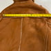 Robert Phillips Shearling Moto Motorcycle Jacket Size Medium Color Brown