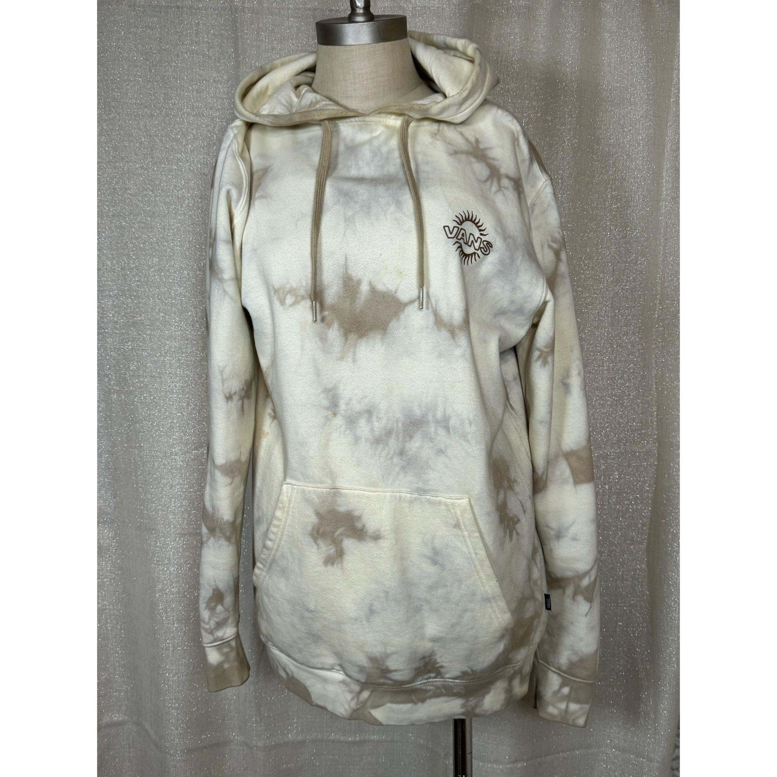 Vans Scattered Twice No Hate Hoodie Pullover Sweatshirt Men’s Size Small S
