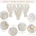 Macrame Wall Hanging Nature Cotton, Boho Macrame Tapestry Wall Decor