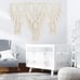 Macrame Wall Hanging Nature Cotton, Boho Macrame Tapestry Wall Decor