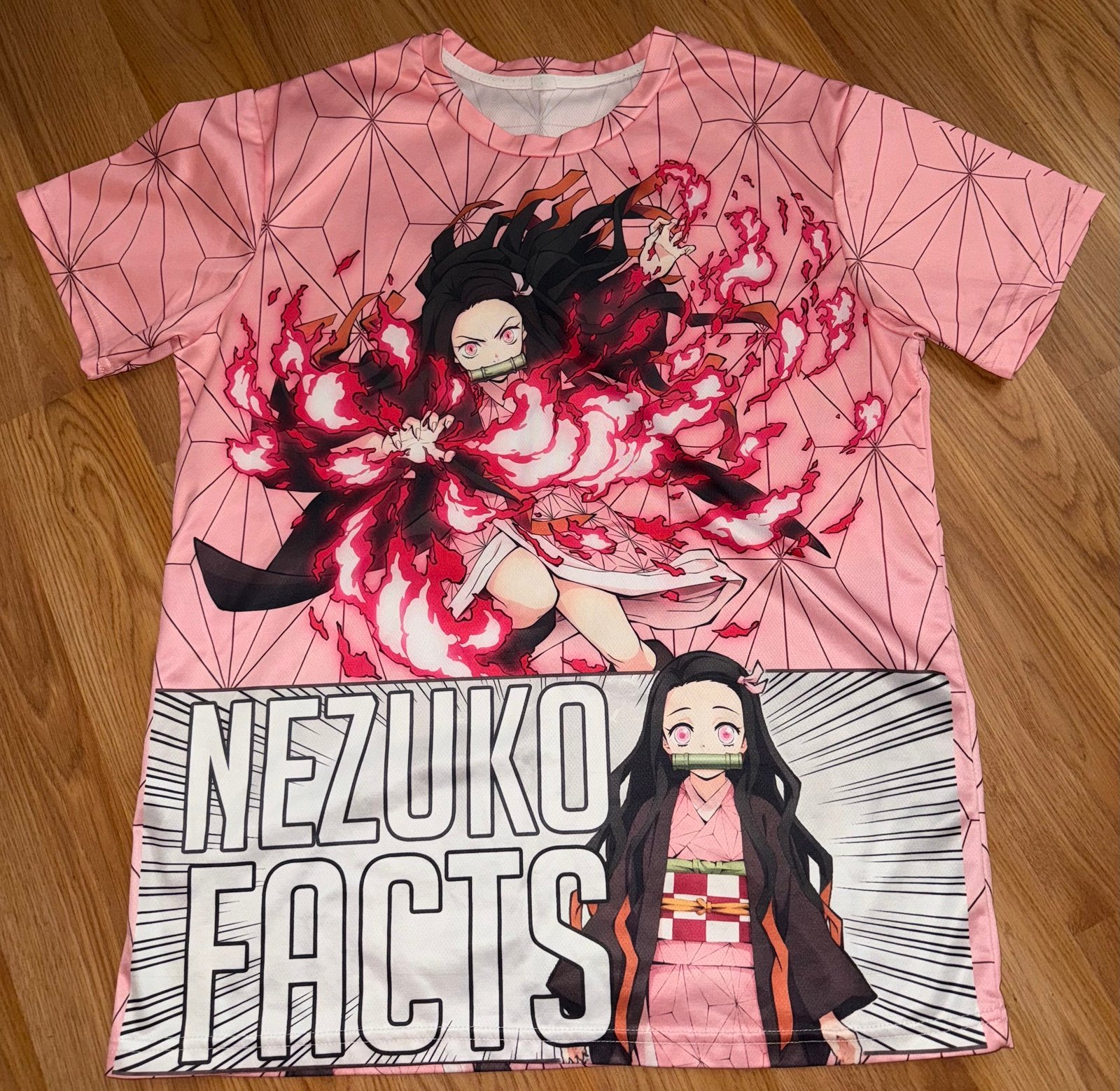 Demon Slayer Nezuko all-over shirt (Women’s L)