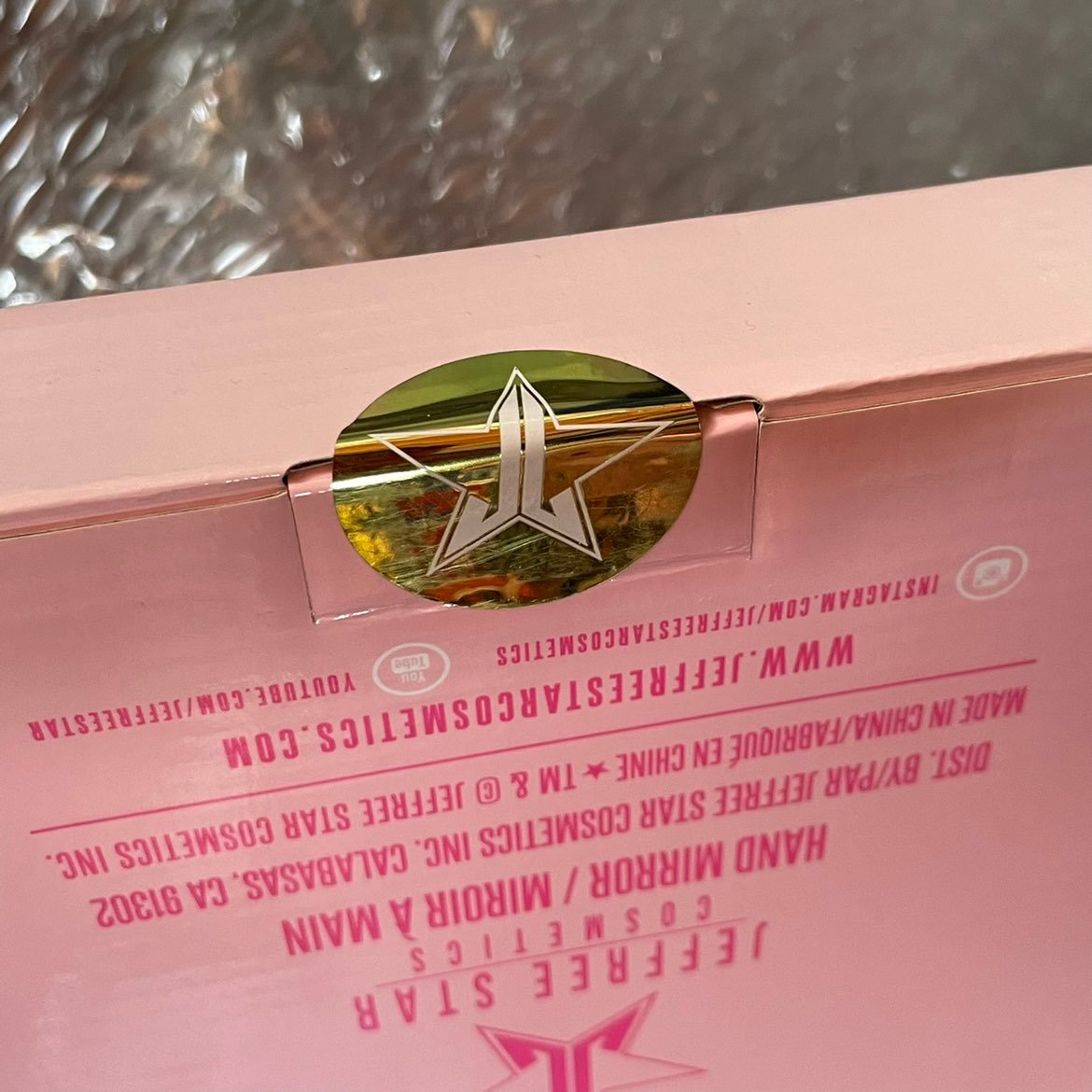 *NEW* Jeffree Star GOLD CHROME Mirror SEALED!