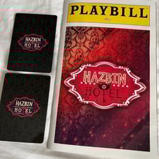 Hazbin Hotel Official Season 1 Promo PLAYBILL Exclusive Book w/ cards - IN HAND