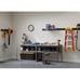 Project Source Steel Heavy Duty 5-Tier Utility(48-in W x 24-in D x 72-in H) Gray