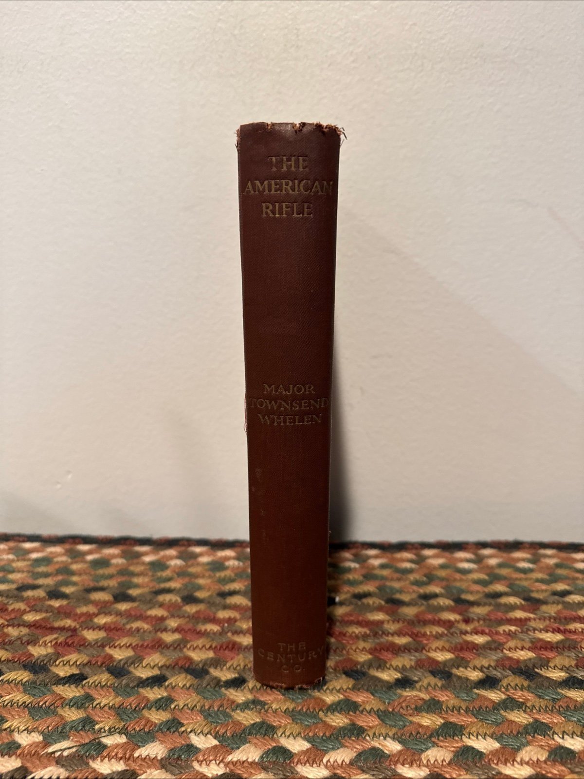 THE AMERICAN RIFLE by Major Townsend Whelen, 1918 First Edition