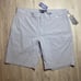 New Travis Matthew Mens Size 38 Beck Shorts Light Grey Golf Outdoors Beach