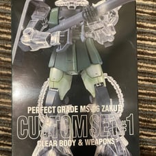 Perfect grade MS-06 zaku 2 custom set number one super rare