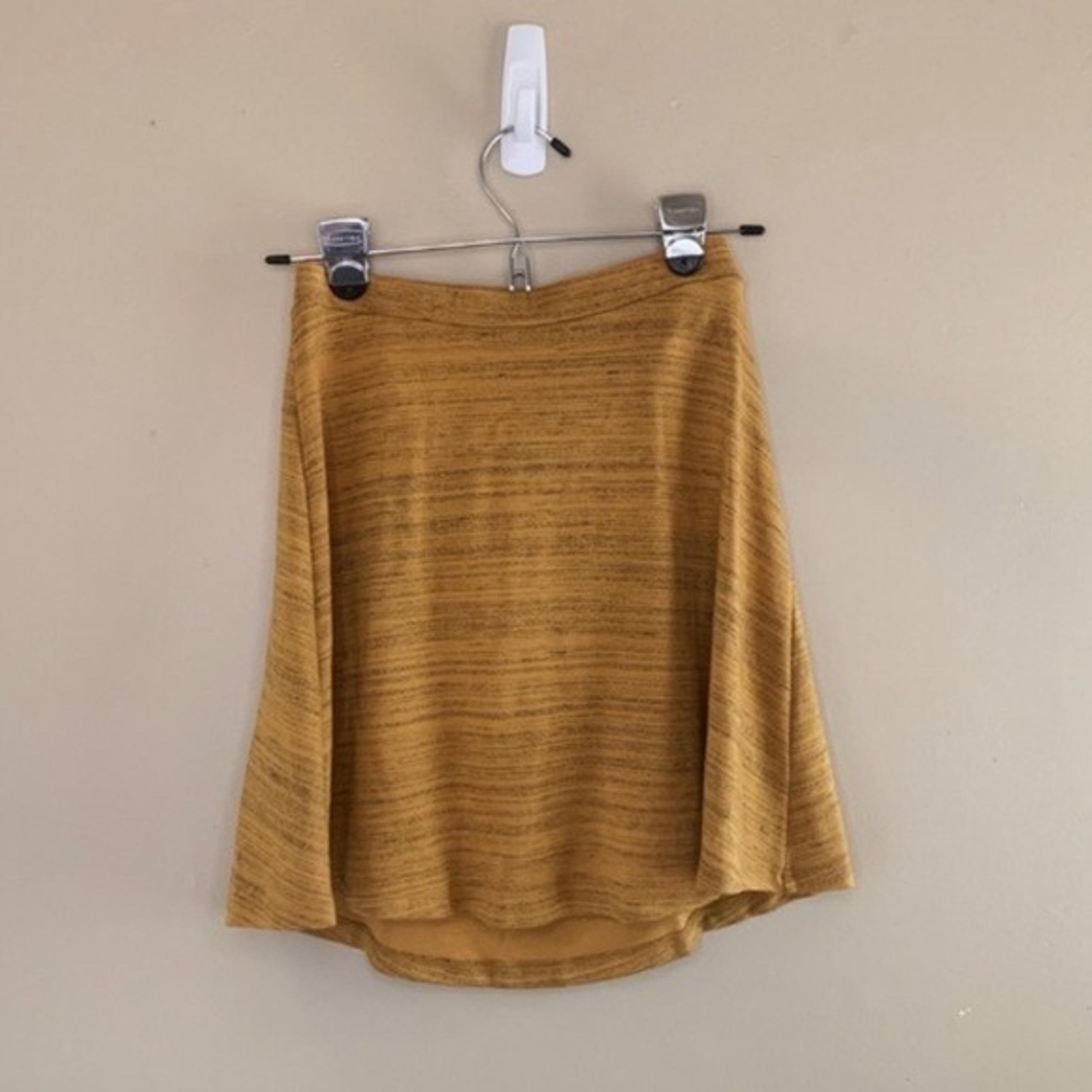 American Apparel | Hyperion Skirt Skater mustard Circle Short A Line Dress