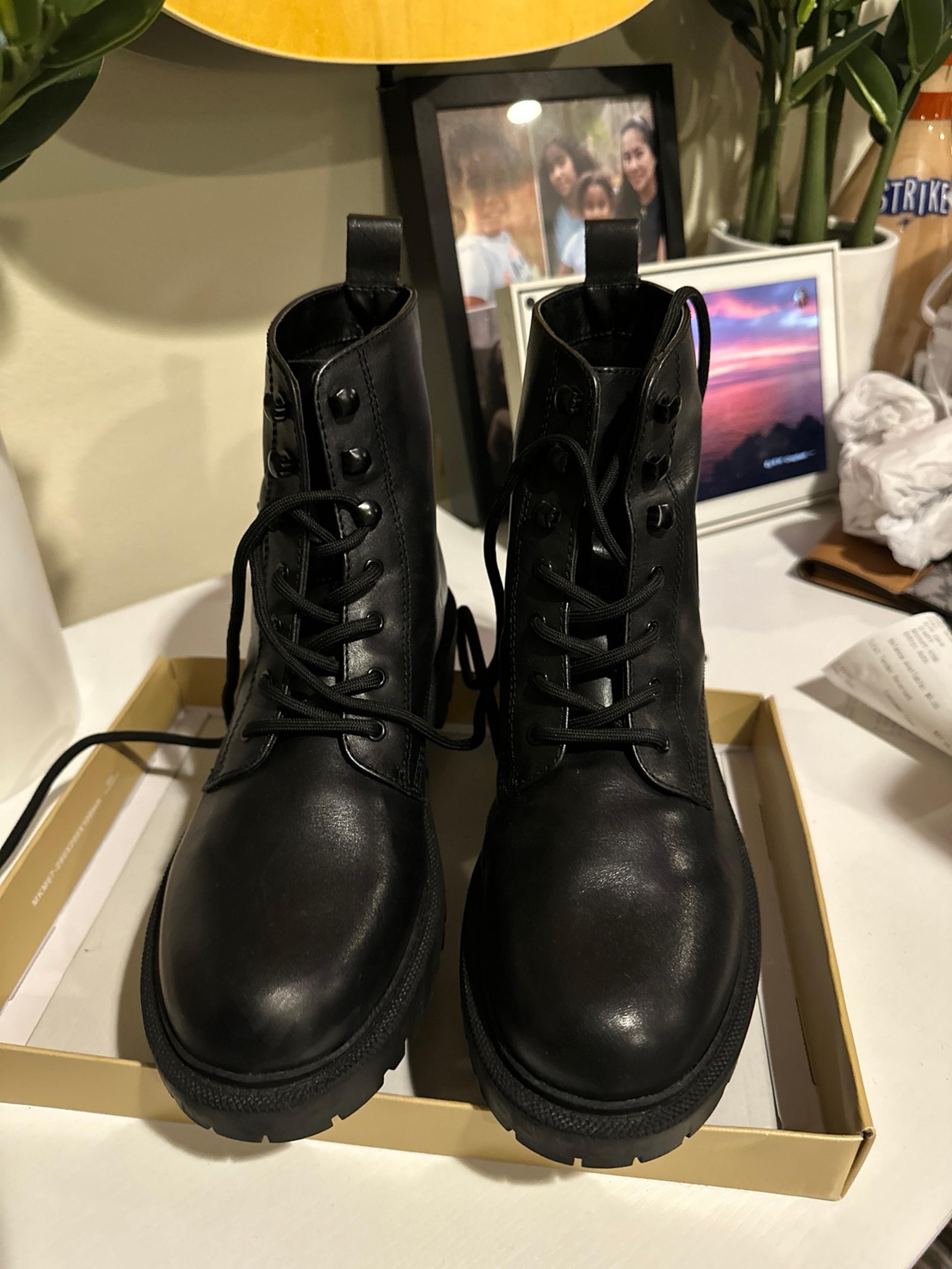 Calvin Klein black boots