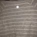 Gray white Stripe Sweatshirt XL 74 18/20 16/18 Extra Large Long Sleeves New
