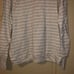Gray white Stripe Sweatshirt XL 74 18/20 16/18 Extra Large Long Sleeves New