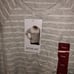 Gray white Stripe Sweatshirt XL 74 18/20 16/18 Extra Large Long Sleeves New