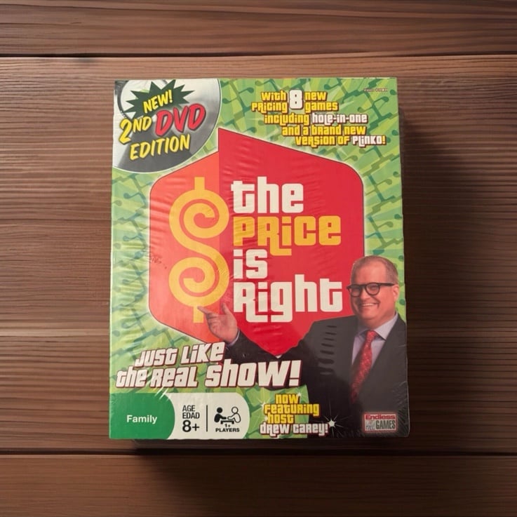 The Price is Right 2nd Edition DVD Game 2008 w/ Drew Carey by Endless Games NEW