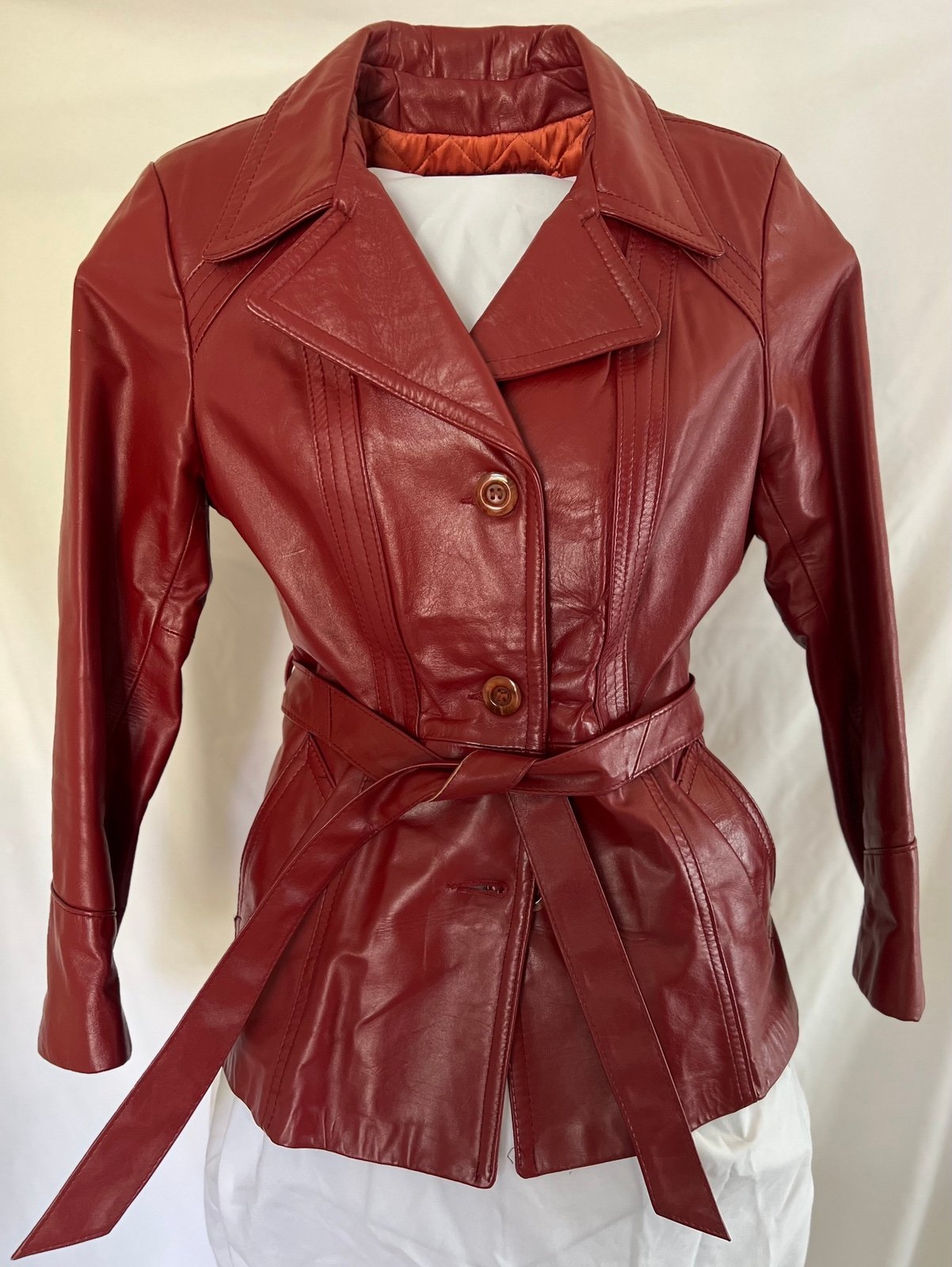 Vintage Short Trench Coat