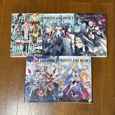 [Set of 5] Phantasy Star Online 2 Setting Materials Collection + Fashion Catalog