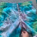 Ooak linen dye pants