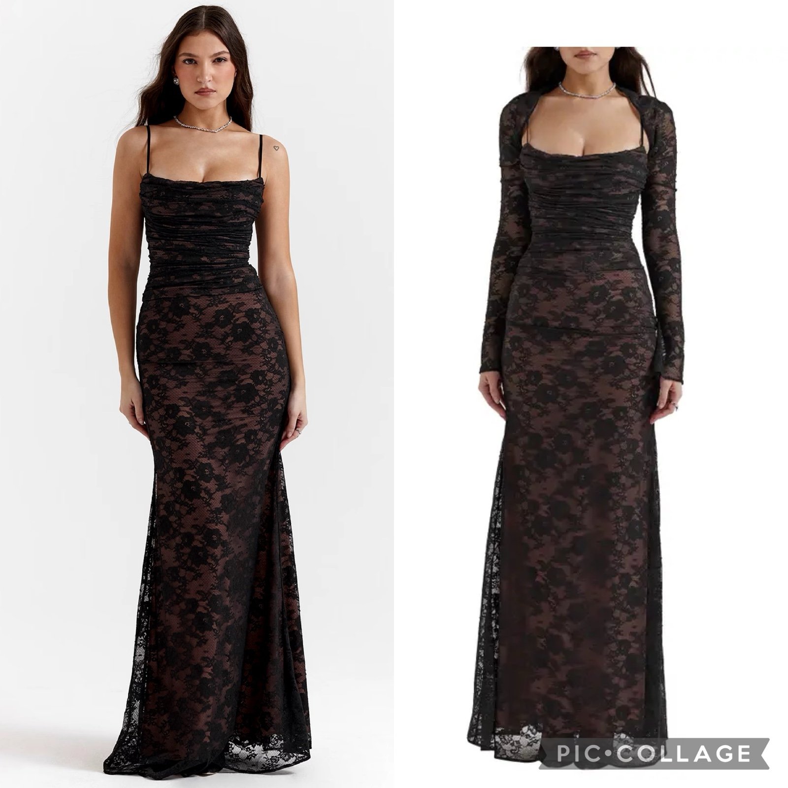 House of CB Artemis Lace Maxi Dress