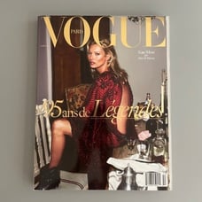 Vogue Paris October 2015 Kate Moss Magazine Cover