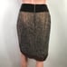 Magaschoni Brown Sequin Skirt Size 10