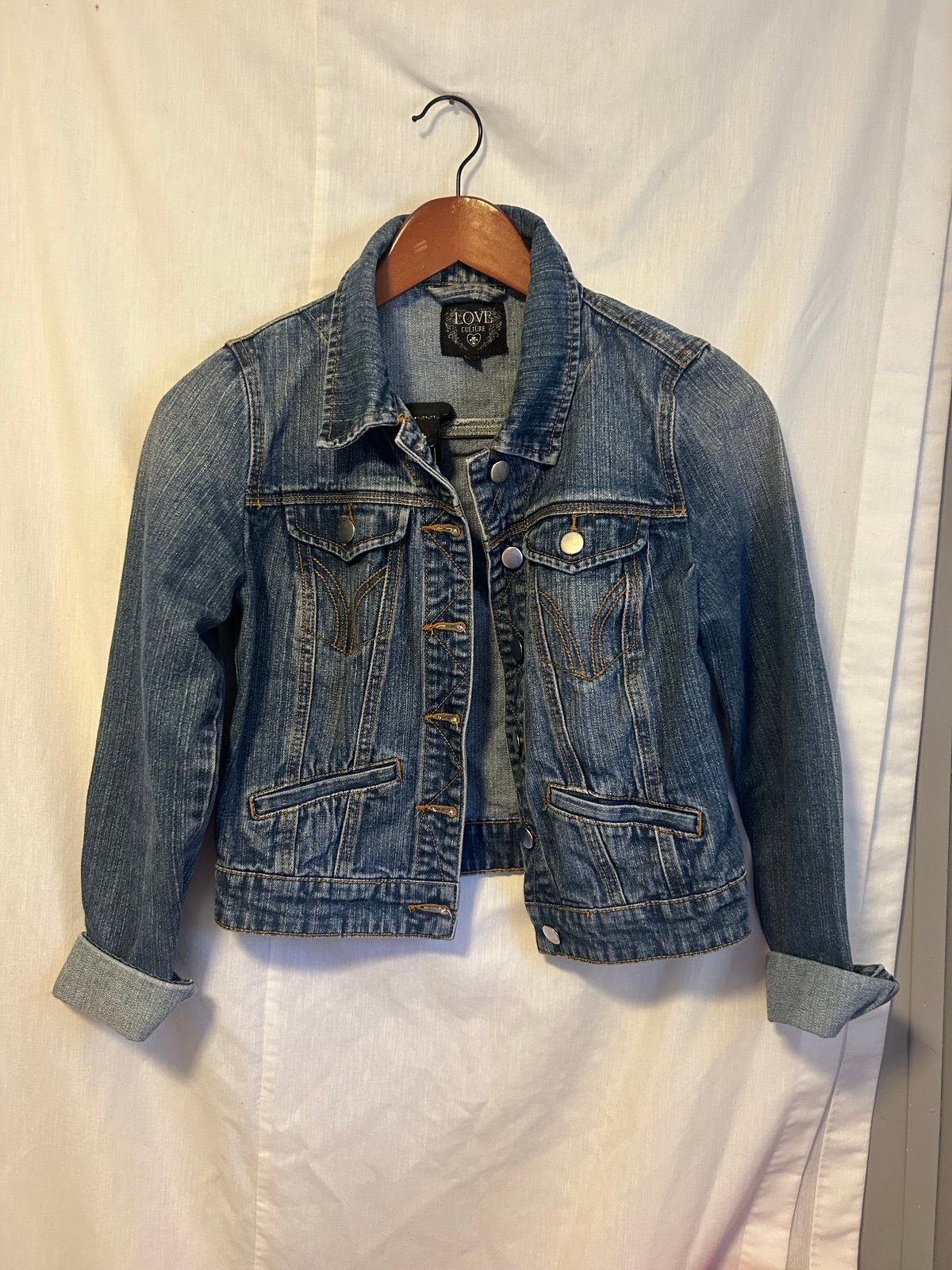 Vintage Love Culture jean jacket