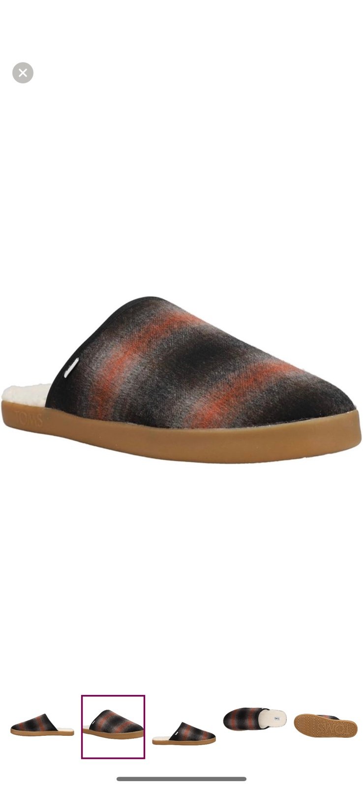 TOMS Mens Harbor Flats Casual - Grey