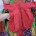 Vintage 70s Patchwork Apron Full Colorblock Housedress Prairie Cottagecore Flaw