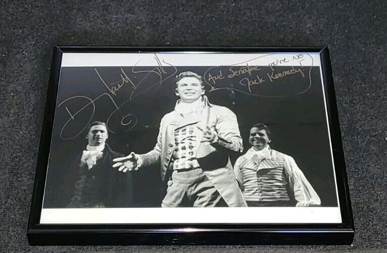 Scarlet Pimpernel Photo Signed Douglas Sills You're No Jack Kennedy Inscribed