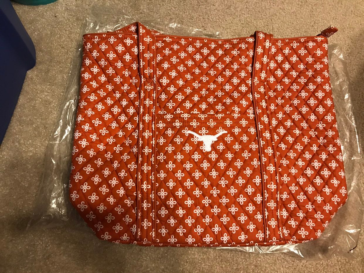 Texas Longhorns Vera Bradley large tote