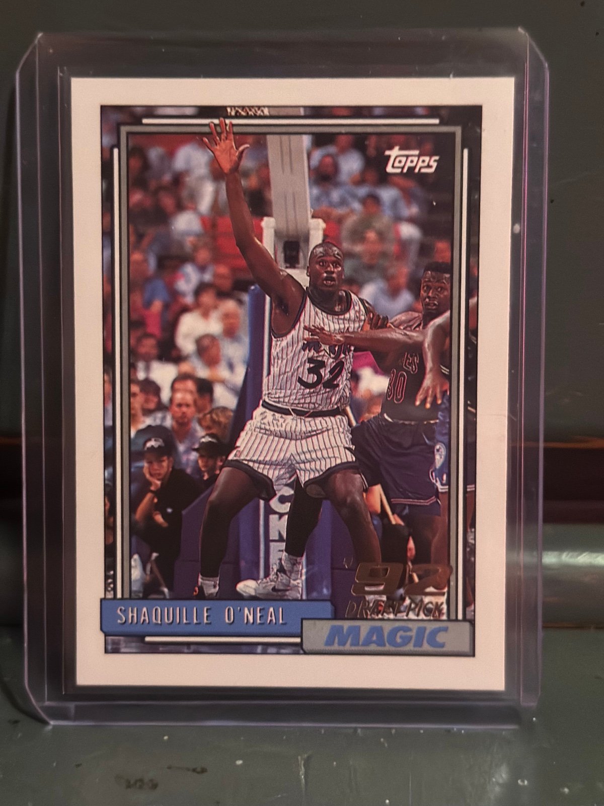 Topps Shaquille O’Neal rookie card