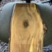 Cutting board wood live edge