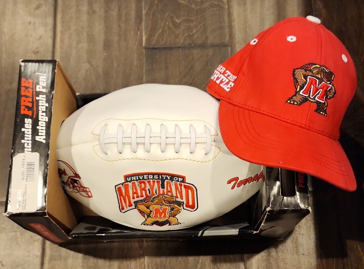 2 Terrapins University Of Maryland Football & Youth Hat official merchandise