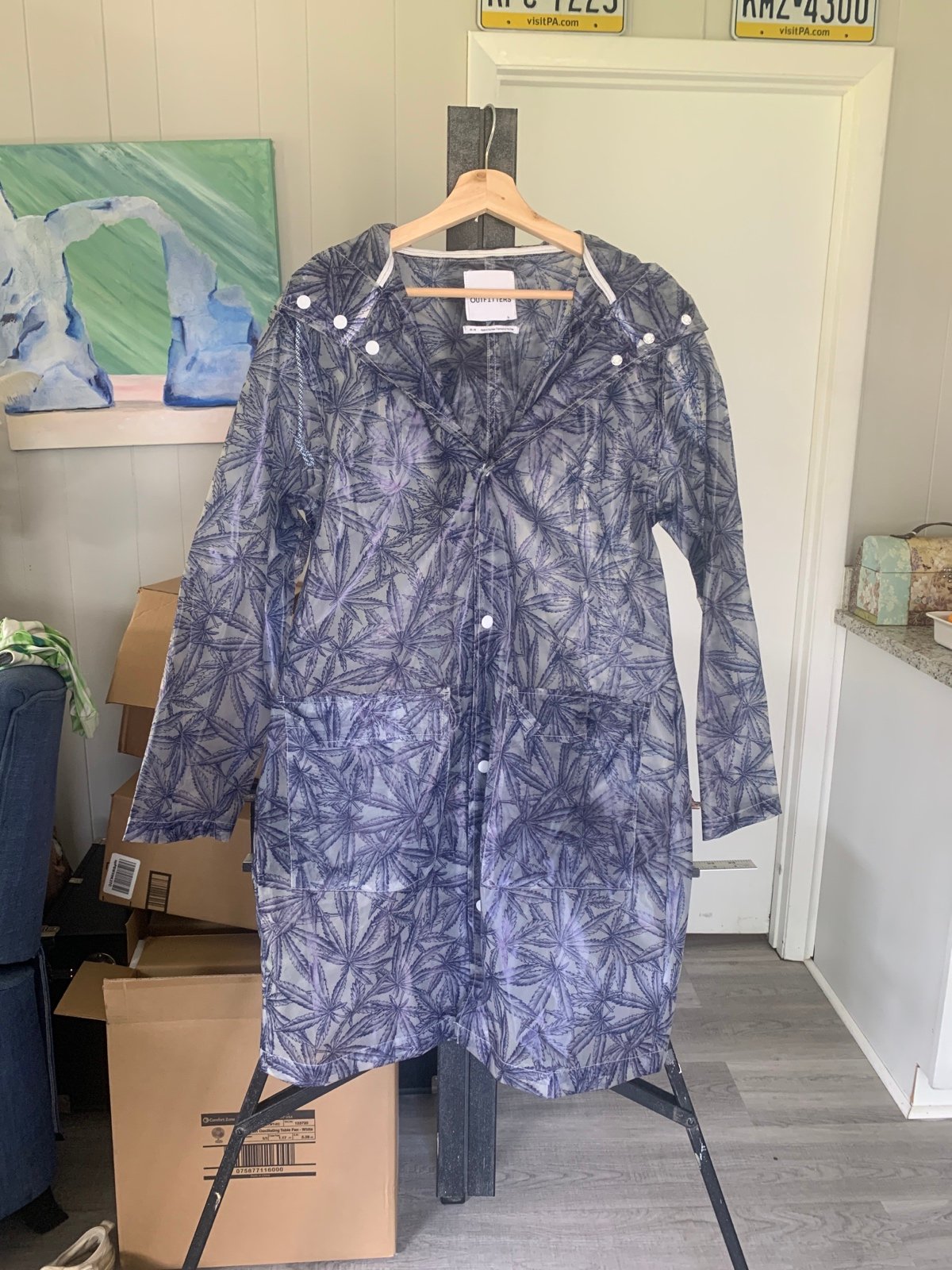 RARE urbanoutfitters raincoat
