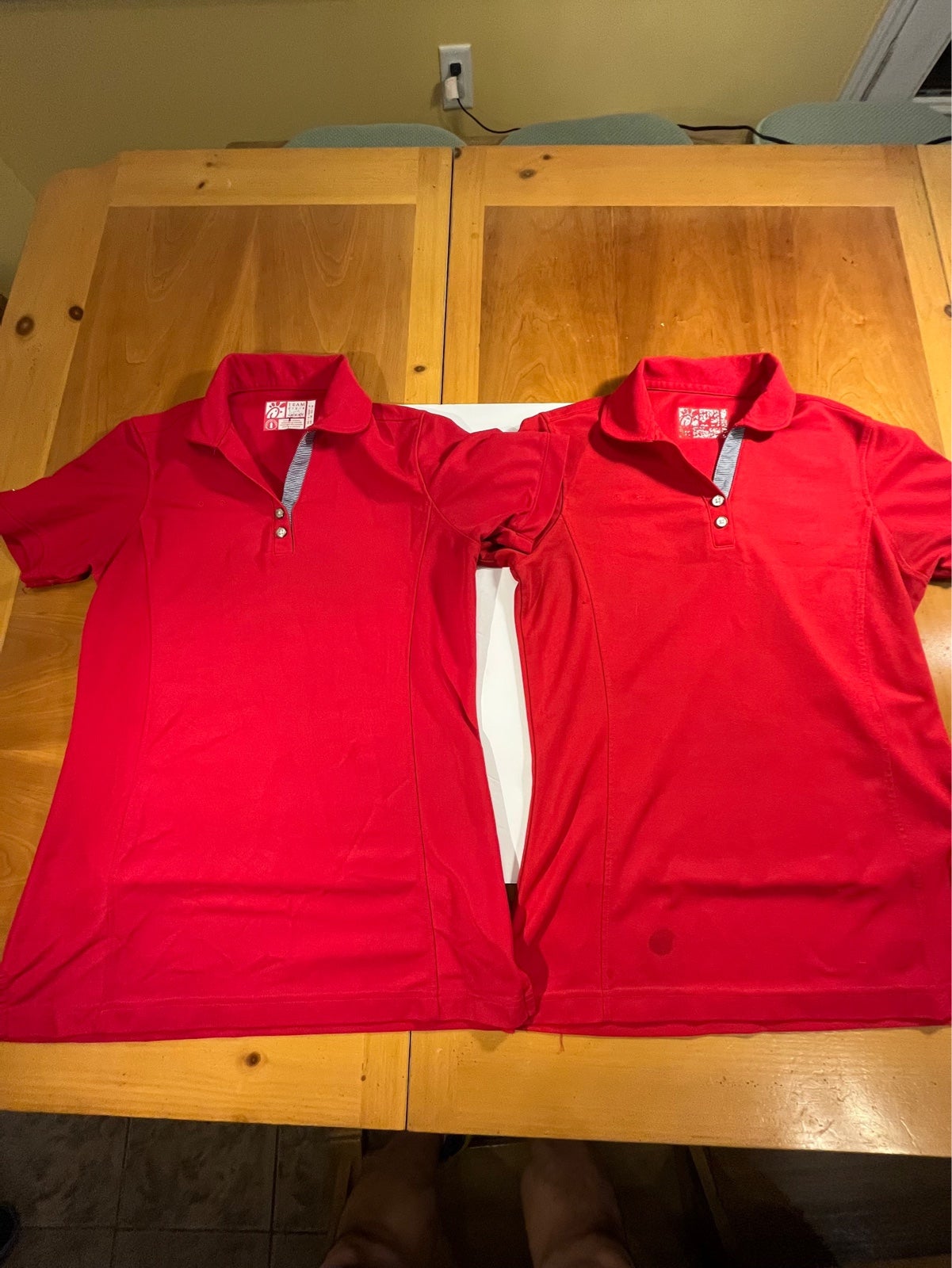 Chick-fil-A Red uniform polo