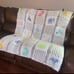 VINTAGE HANDMADE KIDS BLANKET / THRO